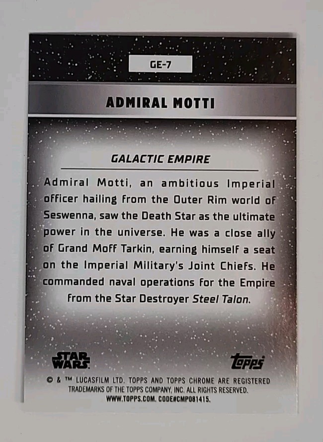 Topps - スケッチカード Topps Star Wars Galactic Files Star Wars Galactic Files Hobby Box (Topps 2018) | DA Card World