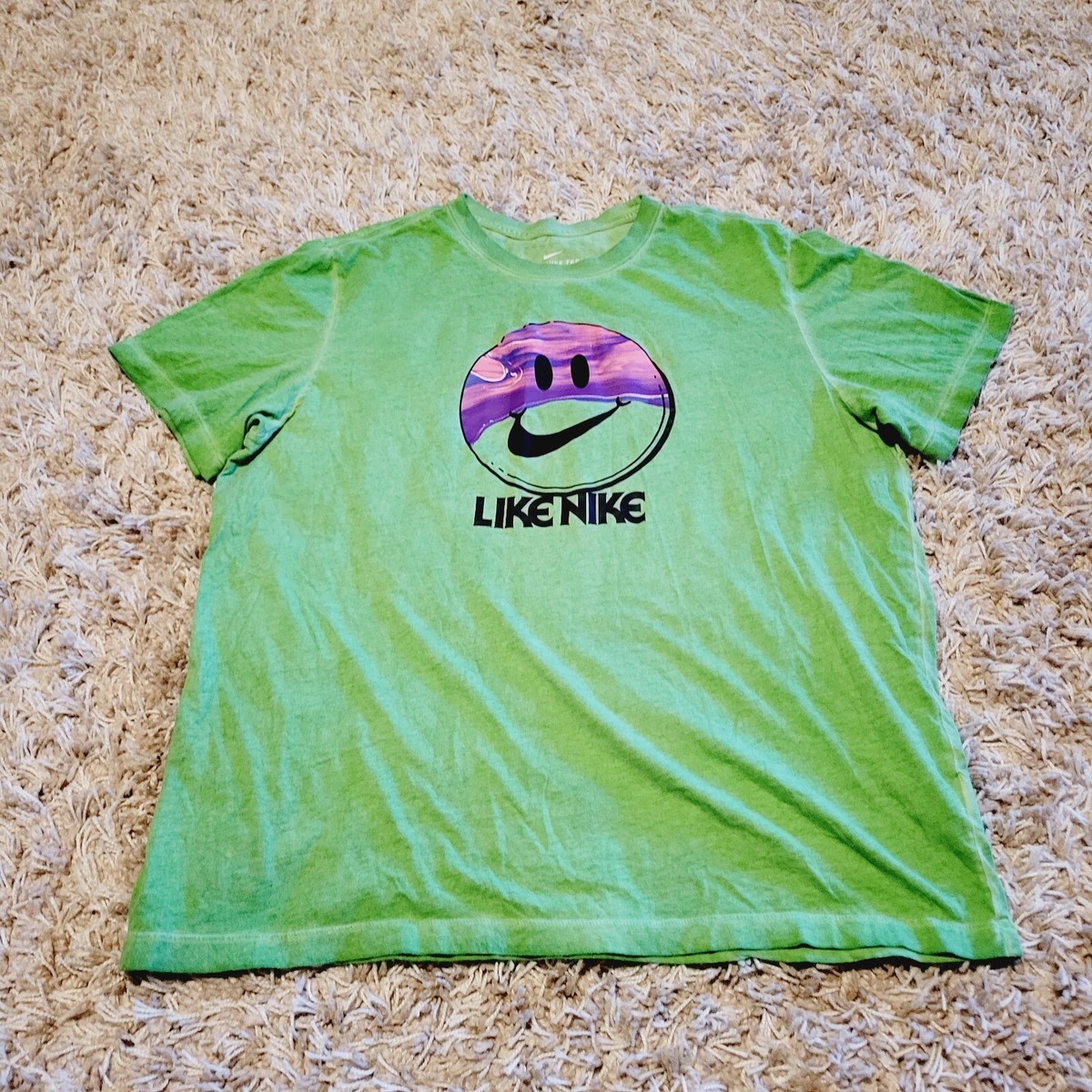 nike smiley face shirt