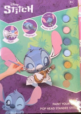 Bastelset Malset Disney Stitch 3D Charakter Malen mit Acrylfarbe und Pinsel
