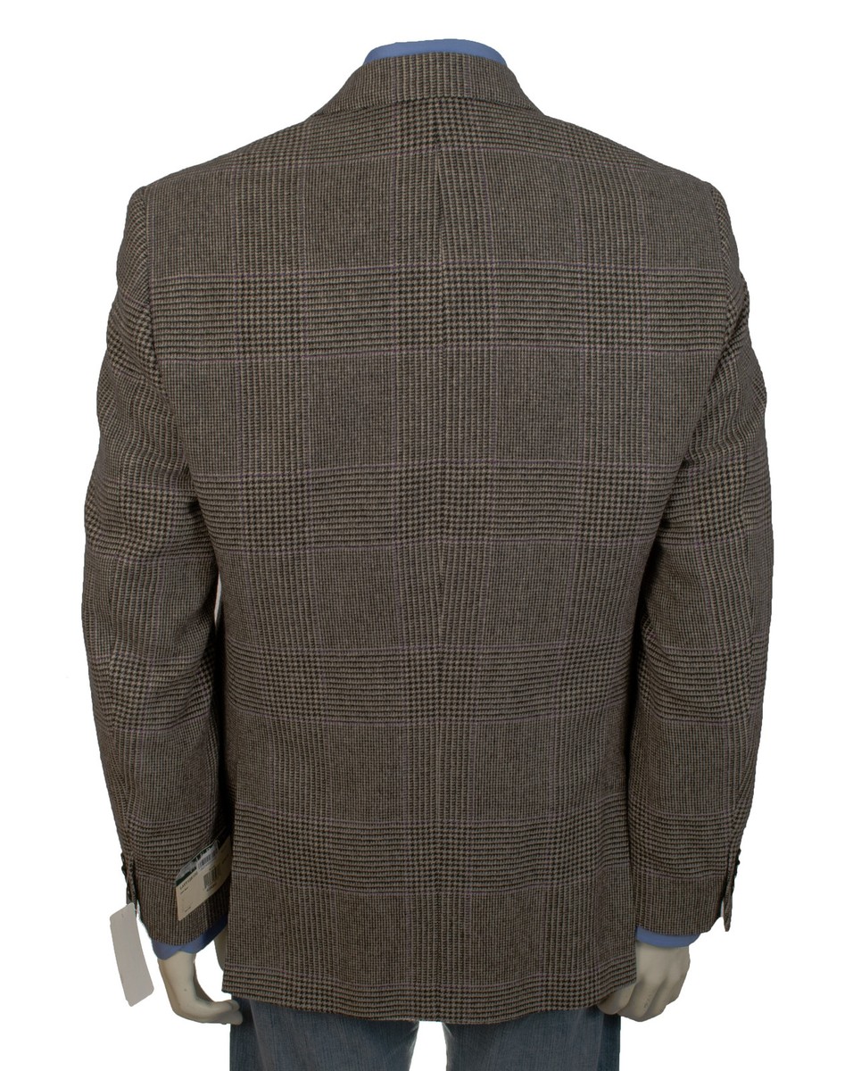 LAUREN RALPH LAUREN MENS 36 42 PLAID WOOL JACKET BLAZER COAT