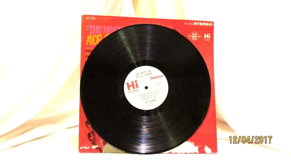 1967 Ace Cannon The Misty Sax Of Ace Cannon Vinyl LP 33 Hi Records SHL 32035 Foto 3 de 4