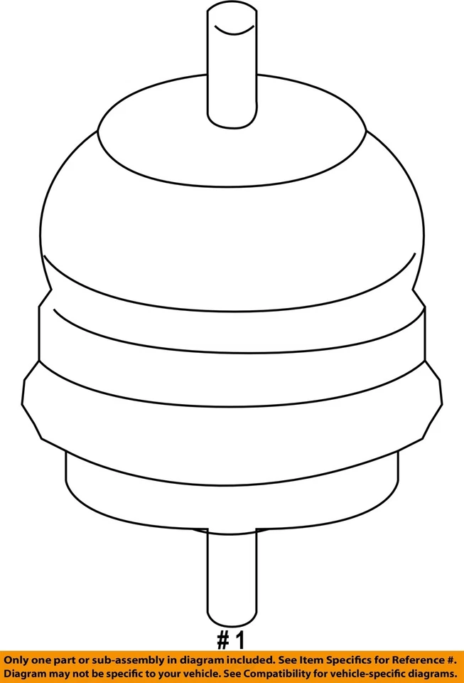 Cadillac GM OEM 08-14 CTS-Engine Motor Mount/Torque Strut 22783392 - Image 2 of 2