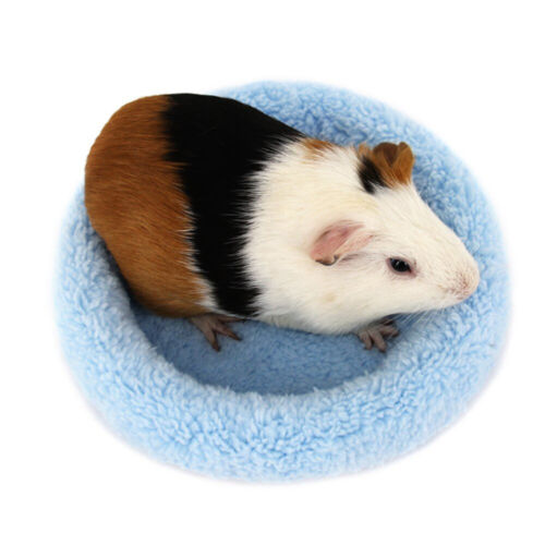 Tapis de lit chaud hamster d'hiver pour petits animaux de compagnie - Photo 1/3