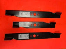 Set/3 54" Hi Lift Blades for Simplicity 1687016 1687017 (less bushings) Read!!!