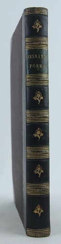1816 Poems of Ossian, Orrann, Ulin & Other Bards Montrose, Scotland Half Leather - Foto 11 di 12