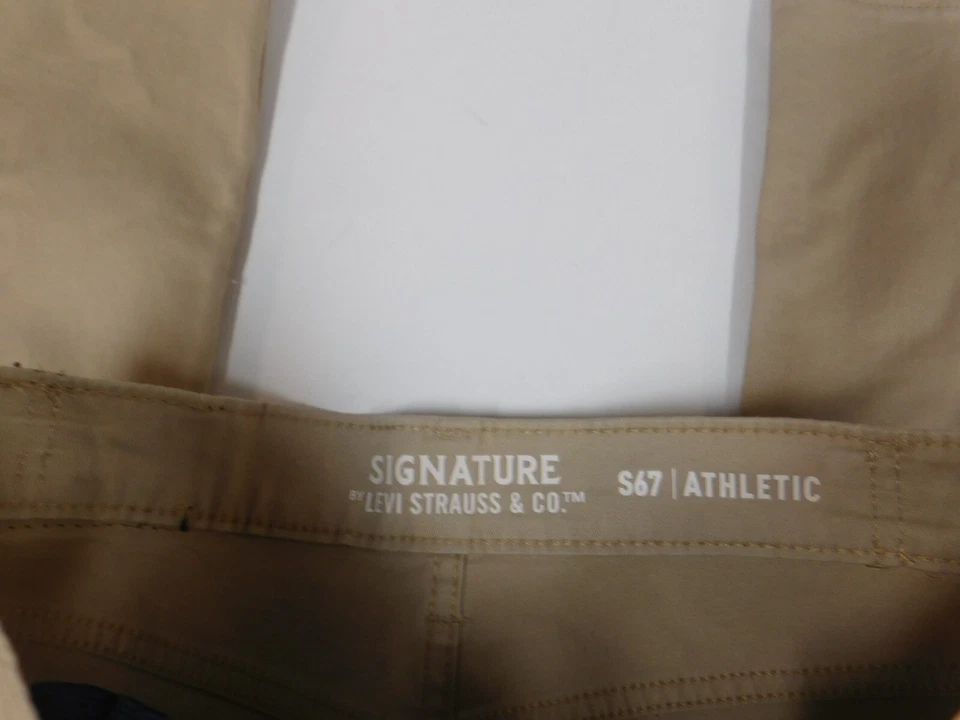 Levis Jeans Niños 14 Beige S67 Atlético Recto 27x27 Denim Foto 2 de 4