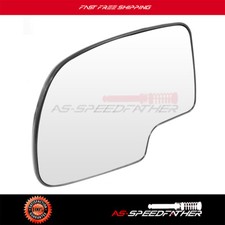 Manual Mirror Glass For 1999-2007 Silverado Sierra Left Side View Mirror