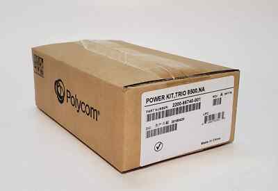 *NEW* Polycom PoE Injector Kit For RealPresence Trio 8500 (2200-66740-001)