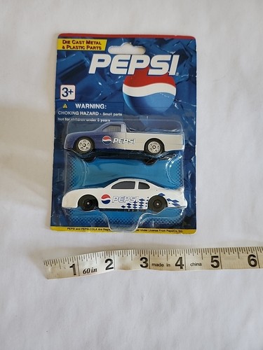 Golden Wheel-Pepsi-Special Edition Die Cast-2 Pack Pickup Truck And Car - Picture 6 of 7