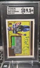 2019 Panini One - Rookie Patch Autographs DK Metcalf #11 Bronze /49 SGC 10/9.5