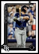 2025 Topps Richie Palacios Tampa Bay Rays #124