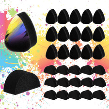 32 Pcs Face Paint Sponges for Kids and Adults Face Painting, Droplets Makeup Pai