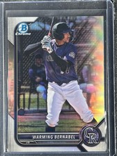 Bernabel, Warming - 2022 Bowman Draft Chrome - Refractor