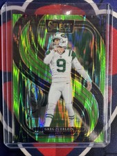 2024 Panini Select #158 Greg Zuerlein Premier Level Neon Green Shock Prizm /499
