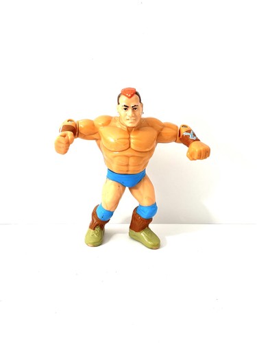 WWE HASBRO SERIES 6 TATANKA WRESTLING FIGURE WWF N...