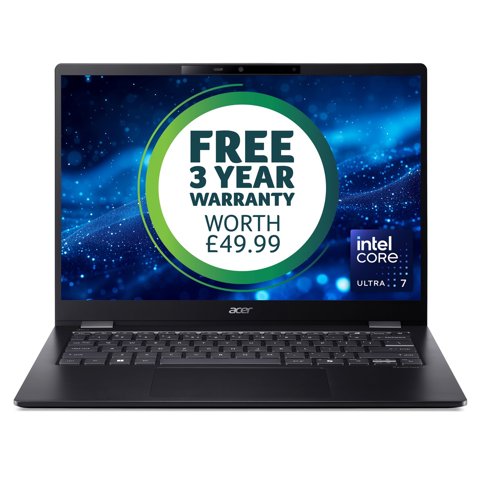 Acer TravelMate P6 14 AI TM P6 U7-256V 16GB 512GB 14"" W11P Intel Core Ultra 7 La