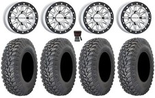 Raceline Alpha Hyper 15wheels Silver 31parallax Tires Commander Maverick