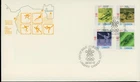CANADA 1988 OLYMPIC WINTER GAMES #1195-98 FIRST DAY COVER !! L197