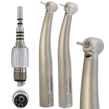 LANJING Dental Turbine Fiber Optic High Speed Handpiece Coupler 4Hole fit KAVO