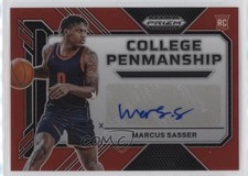2023 Panini Prizm Draft Picks College Penmanship Red /125 Marcus Sasser Auto 6o3