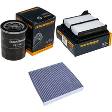 DENCKERMANN Inspektionspaket Filterset für Honda Jazz III 1.3i 1.2