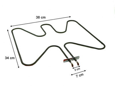 GENUINE OEM SMEG OVEN LOWER BOTTOM HEATING ELEMENT W50XVE