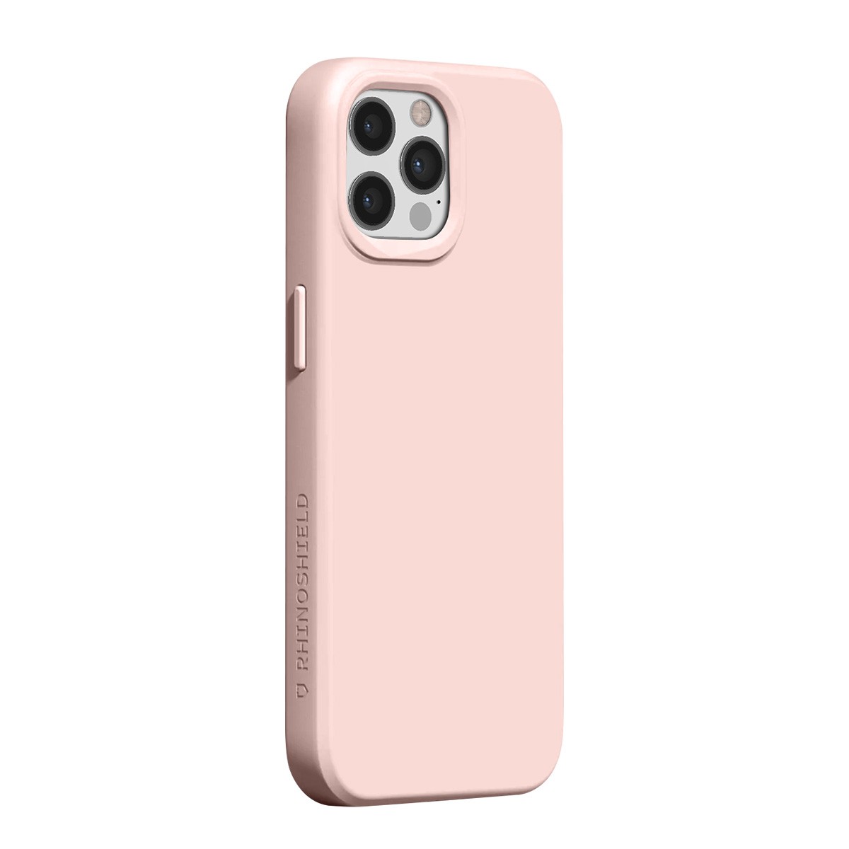 Coque rigide Rhinoshield SolidSuit rose premium pour iPhone 12 Pro