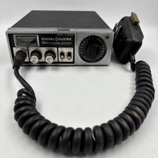 Vintage General Electric CB Transceiver; Model No. 3-5810B; 23 Channel; Untested