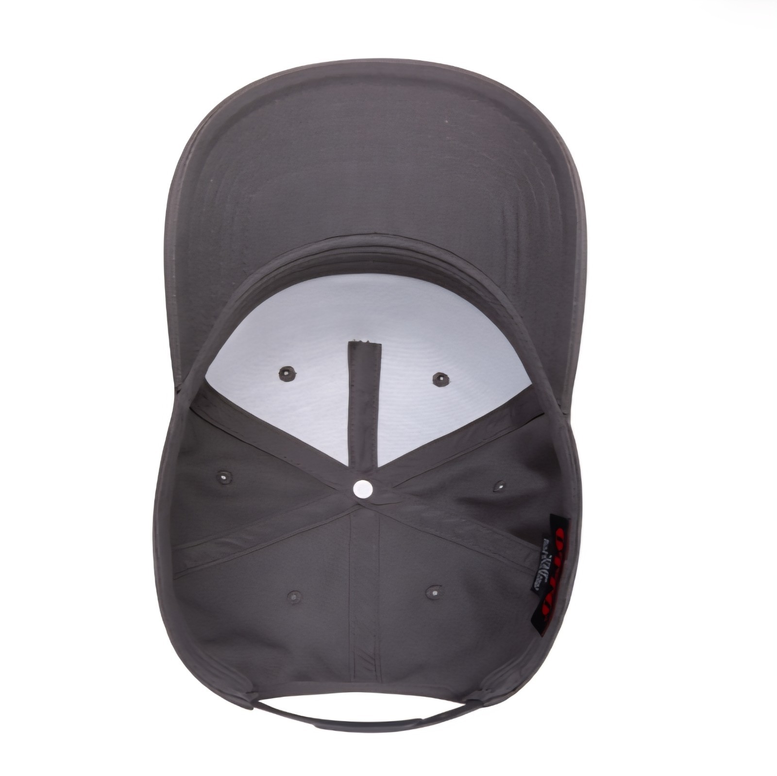 Blank Baseball Hat 5 Panel Mid Profile Charcoal Grey Otto Cap Snapback Wholesale