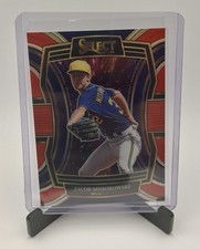 2024 Panini Select - Phenomenon Jacob Misiorowski #22 Red Prizm /99 (RC)