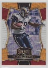 2016 Panini Select Premier Level Tri-Color Prizm Marshall Faulk #174 HOF 0o5