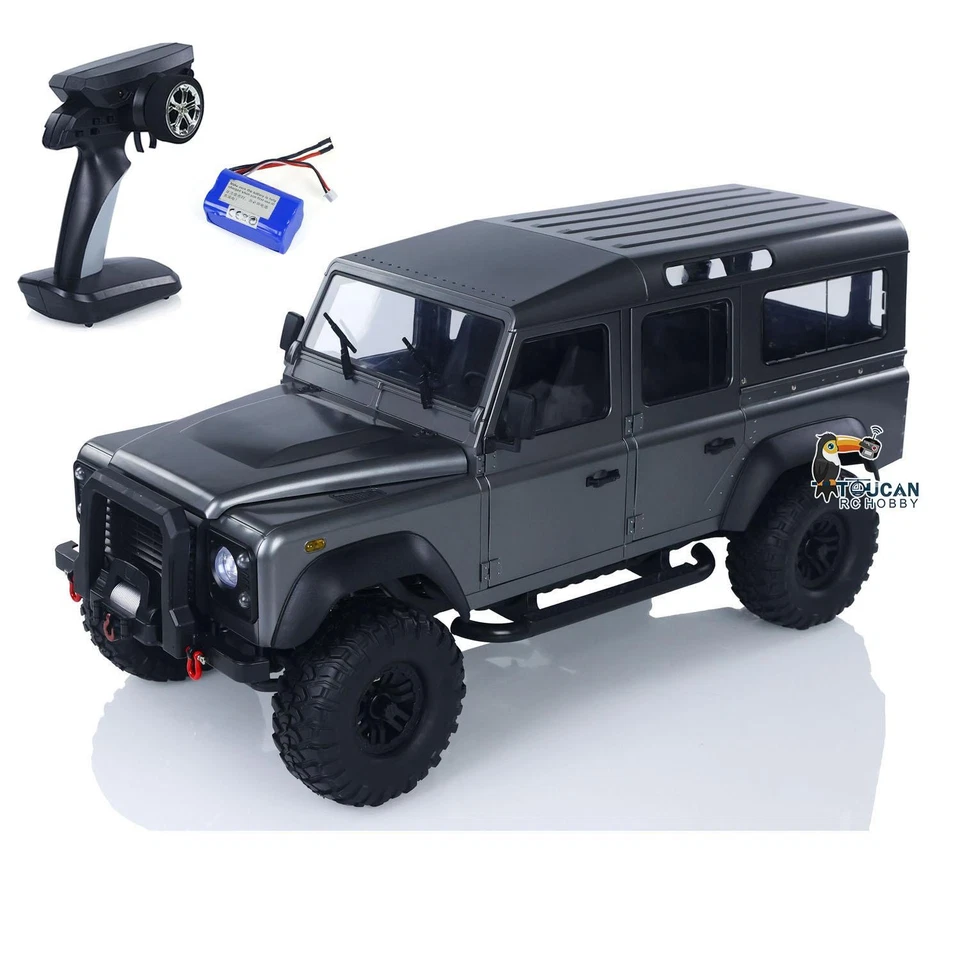 1/8 4WD DoubleE D110 RC Crawler Model Off Road Car 2 Speed Transmission Battery - Image 3 of 4
