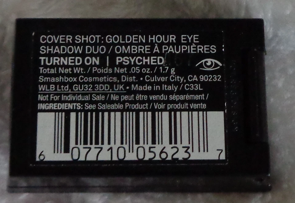 New Smashbox Cover Shot Golden Hour Eye Shadow Duo 0.05oz/1.7g - Image 3 of 3