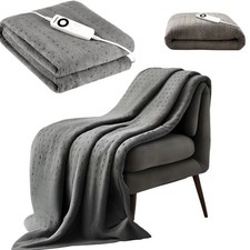 Electric Heated Blanket Electric Blanket 150 x 80 cm Heating Mat Cosy Blanket Thermal Blanket