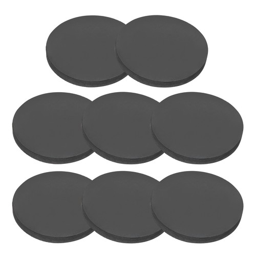 Rubber Solid Discs Washers Anti-Vibration Spacer, 8 Pcs 75mm OD 8mm ...