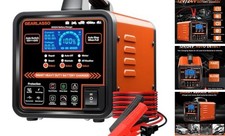 12V 24V Car Battery Charger Heavy Duty, 0-15A Automatic Battery 6 Mode