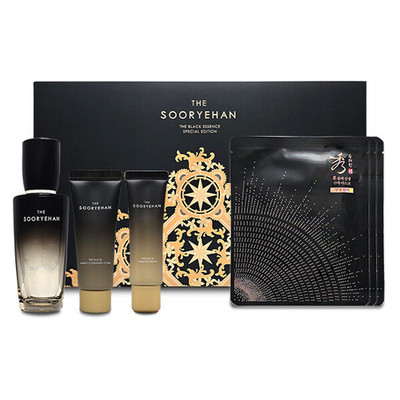 SOORYEHAN THE BLACK ESSENCE SPECIAL EDITION SET 4items/ Korean Cosmetic/ KBeauty