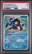 Swampert EX Holo 98/100 Crystal Guardians Pokemon PSA 1 on eBay