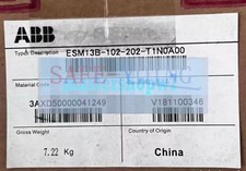 ONE NEW ABB SERVO MOTOR ESM13B-102-202-T1N0A00