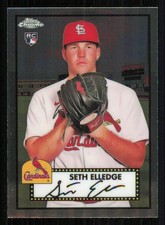 2021 Topps Chrome Platinum Anniversary #122 Seth Elledge Rookie