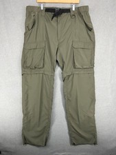 Boy Scouts Of America Uniform Switchback Pants Mens XL Relaxed Convertible Green