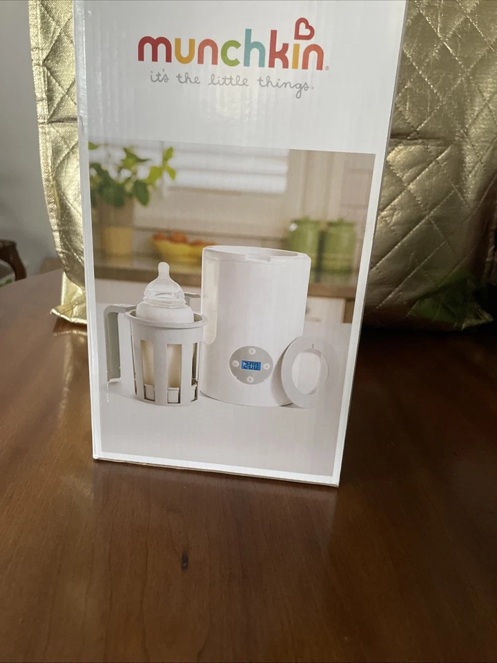 Botella digital Munchkin Warner Chauffe Biberon Foto 2 de 3