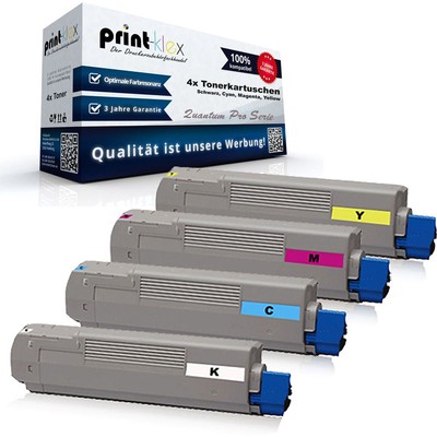 4x Kompatible XXL Toner für OKI C 810 C 810DTN C 810DN C 810 Lasertoner