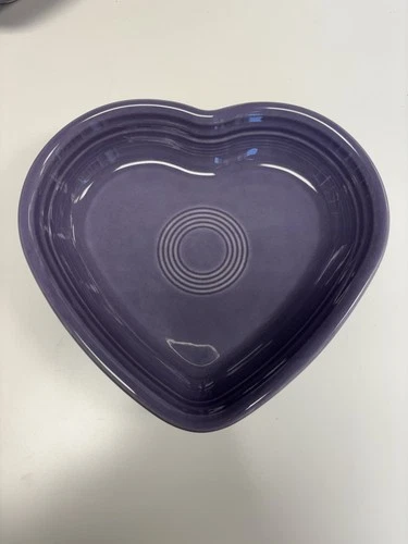 Fiesta Lavender Medium Heart Bowl 2026 Color Fiestaware