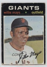 1971 Topps Willie Mays #600 HOF 15ti