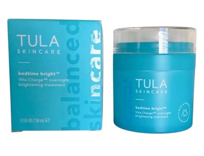 Tula Skincare Beauty Sleep Overnight Repair Treatment Vitamin C 1.67oz New Box!