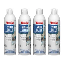 Champion Sprayon Vista Cleer Glass Cleaner. 4-19 oz. Net cans.