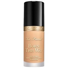 Too Faced Born This Way Undetectable Oil Free Foundation -GOLDEN BEIGE- NIB 30mL