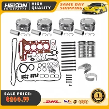 Engine Rebuild kit Piston Bearing For 10-17 BMW X3 X5 228i 428i N20 N26 2.0L GAS