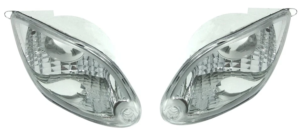 Frontblinker SET for Ford FOCUS MK1 I 1 C170 1998-2001 Chrom AU KPFO01WP XINO AU - Image 2 of 4